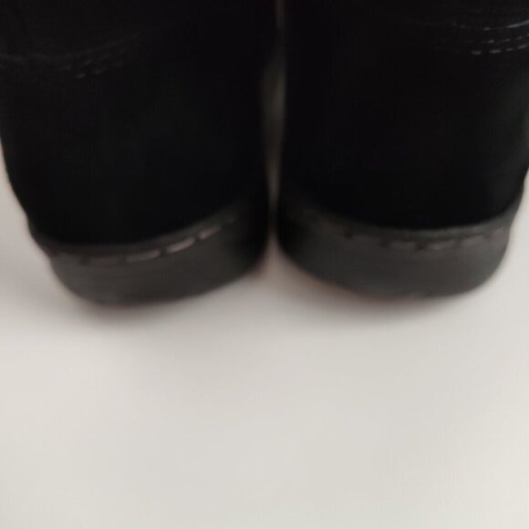 Ladies SZ 7 Khombu Black Suede Bootie - Picture 5 of 6